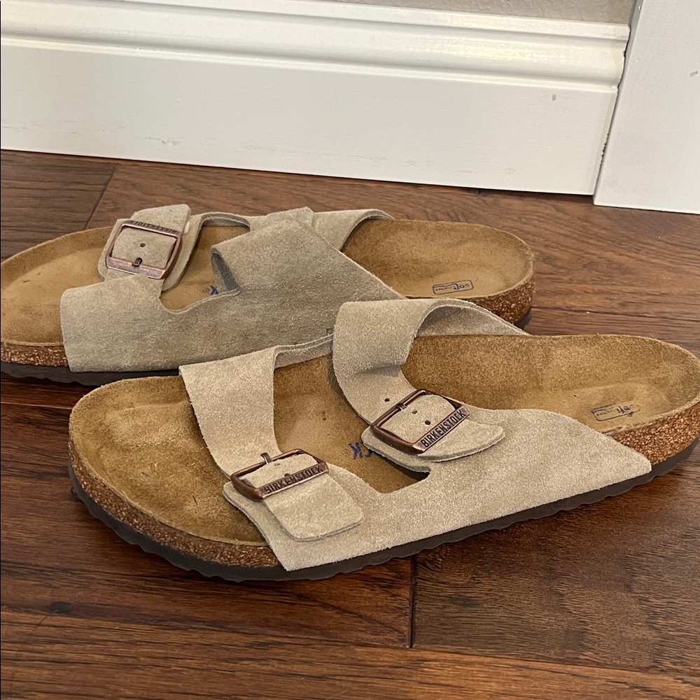 Birkenstock Arizona slide sandals
